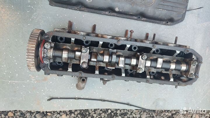 Головка ГБЦ ауди 100 C4 в разборе