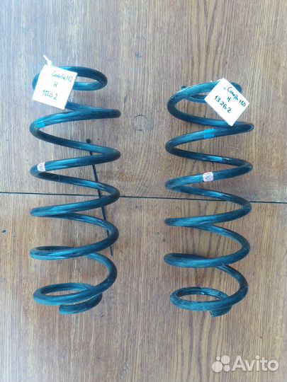 Пружины задние Toyota Corolla 180
