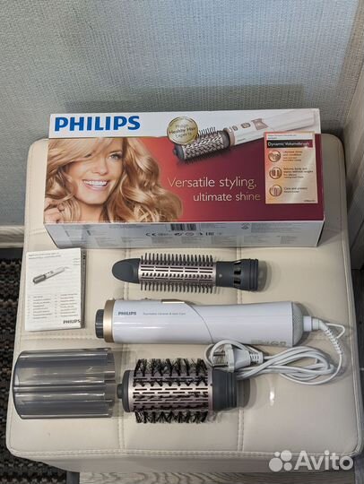 Фен-щетка вращающаяся Philips HP8664 Volumebrush