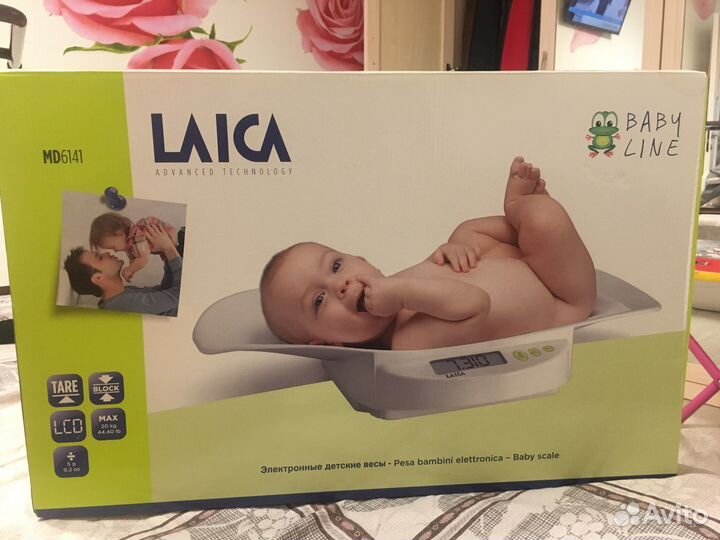 Детские электронные весы laica MD 6141