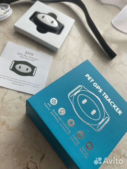 Pet GPS tracker D79. GPS ошейник для кошек и собак