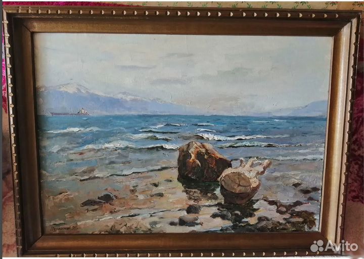 Картина Моря Новороссийска художник Г.Горишного