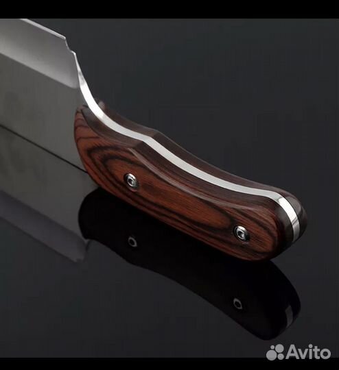 Hoж мяcникa из нepжaвeющей стали