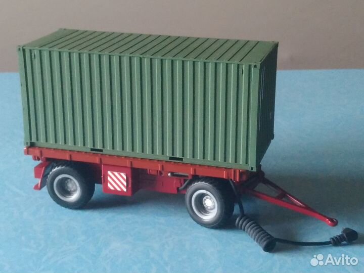 Siku прицеп р/у с контейнером 1:32