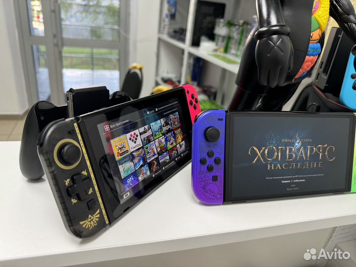 Прошитые Nintendo switch oled