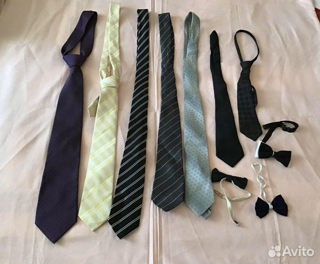 Галстуки, бабочки разные