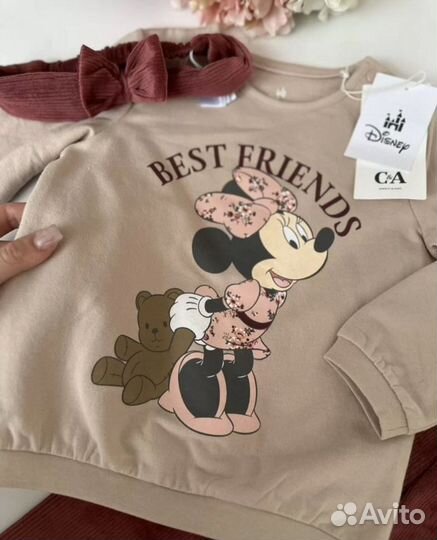 Костюм комплект 74 C&A H&M