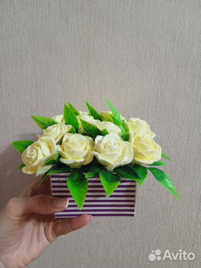 Букеты из мыла
