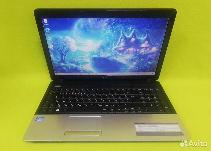 Acer бу Ноутбук 4 ядра i5 6 гб Ssd 15.6 windows