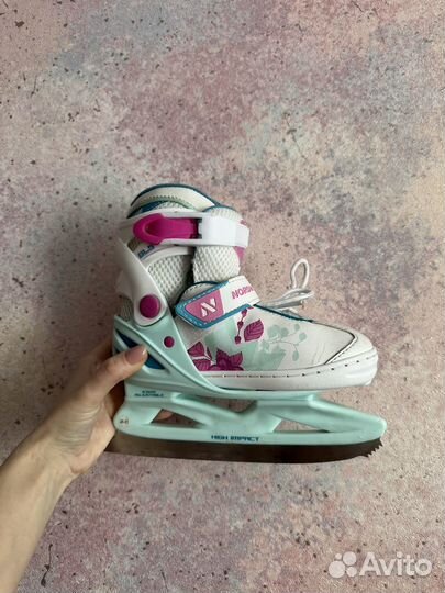 Коньки детские раздвижные 26-31