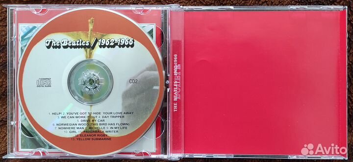 The Beatles 1962-1966 (Red). 1967-1970 (Blue) 2CD