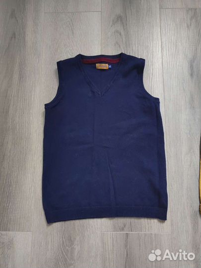 Желетка для мальчика, 140, школьная