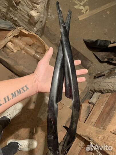 Реснички на фары mitsubishi lancer 10