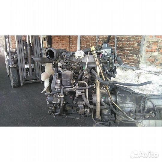Двигатель двс с навесным isuzu wizard UES73 4JX1-T