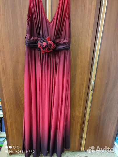 Вечернее платье 50 размер бу
