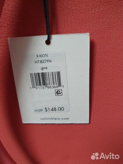 Сумка Calvin Klein (нат кожа, новая)