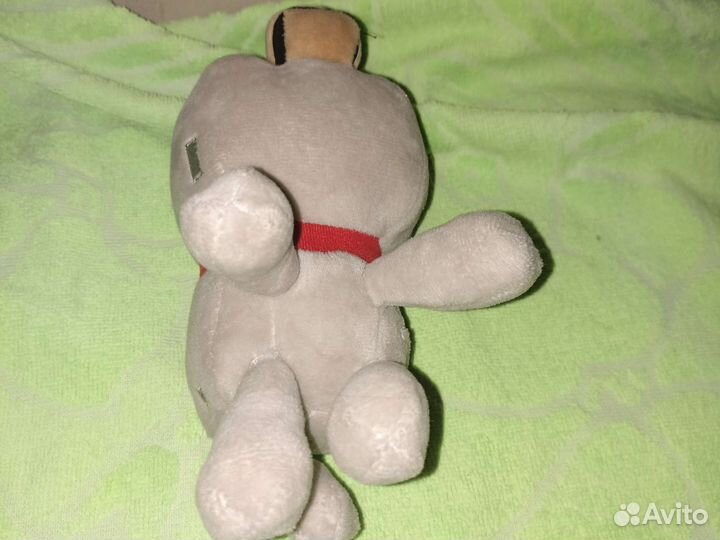 Мягкая игрушка волк майнкрафт