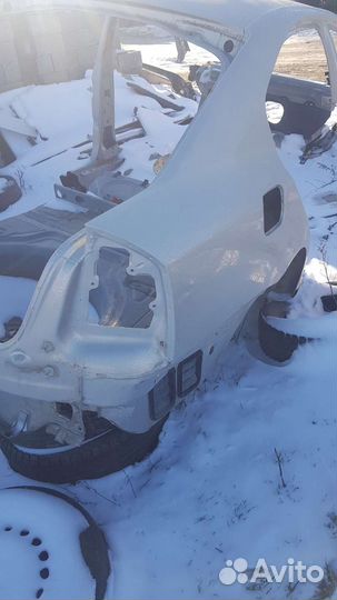 Заднее правое крыло Skoda Octavia 2 рейсталинг