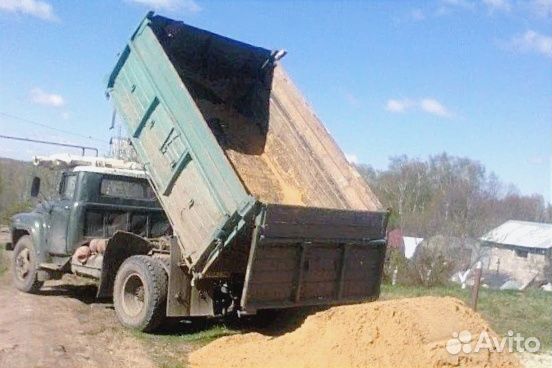 Щебень, песок, отсев, чернозём, пгс, уборка снега