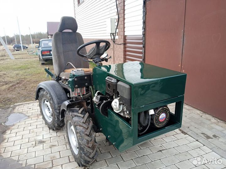 Минитрактор самодельный переломка