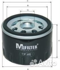 TF46 фильтр масляный Renault Clio/Megane/Lagun