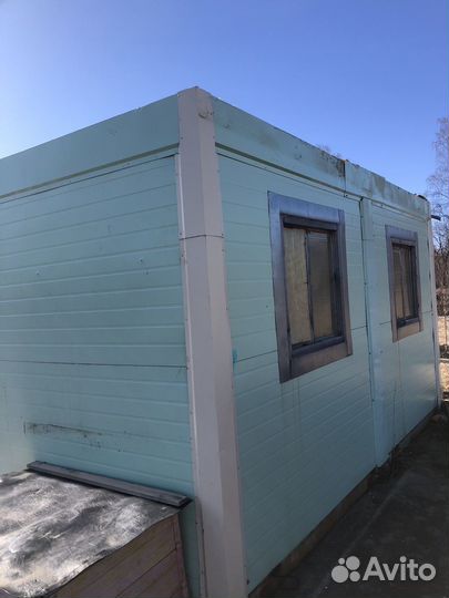 Модульное здание из сэндвич-панелей