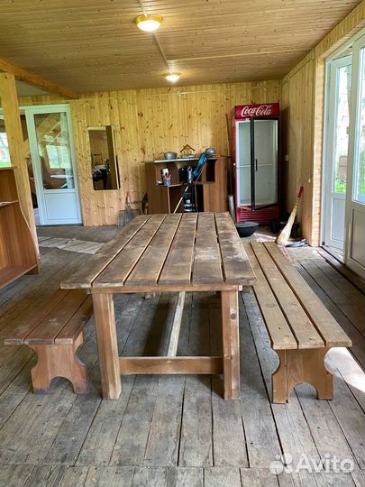 Лавки столы из дерева бу
