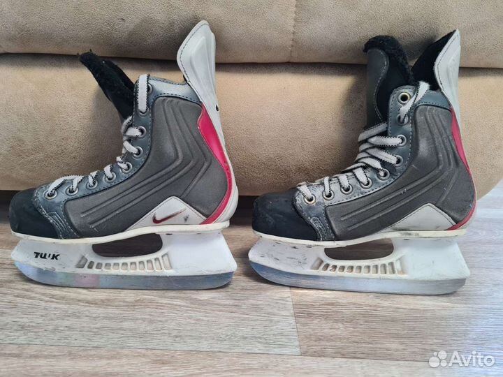 Коньки хоккейные профессиональные детские
