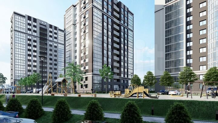 2-к. квартира, 55,9 м², 12/14 эт.