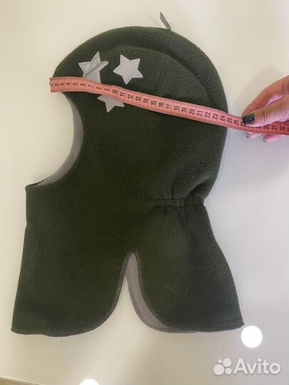 Шапка шлем на мальчика зимний