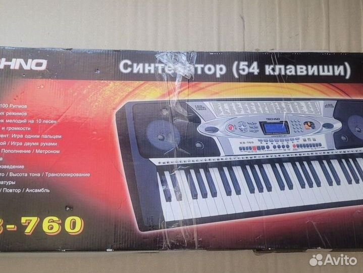 Синтезатор techno кв 760