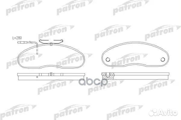Колодки тормозные дисковые передн nissan: trade