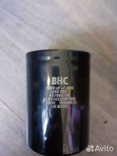 Конденсатор BHC 2200uF 350 VDC