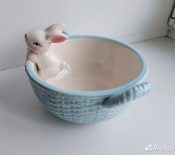 Конфетница Зайка