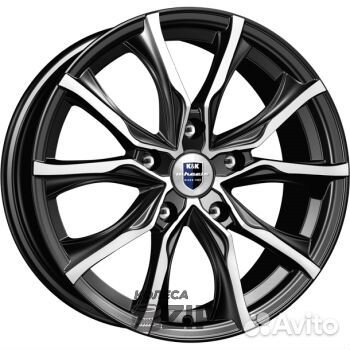 K&K Твист 7.5x17 5*114.3 ET35 DIA67.1 Алмаз черны