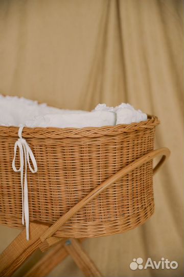 Люлька колыбель плетеная