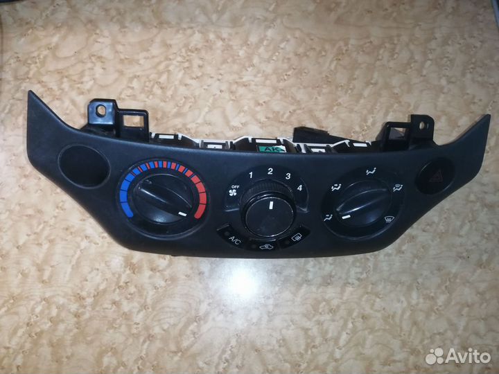 Блок управления печкой шевроле авео т250