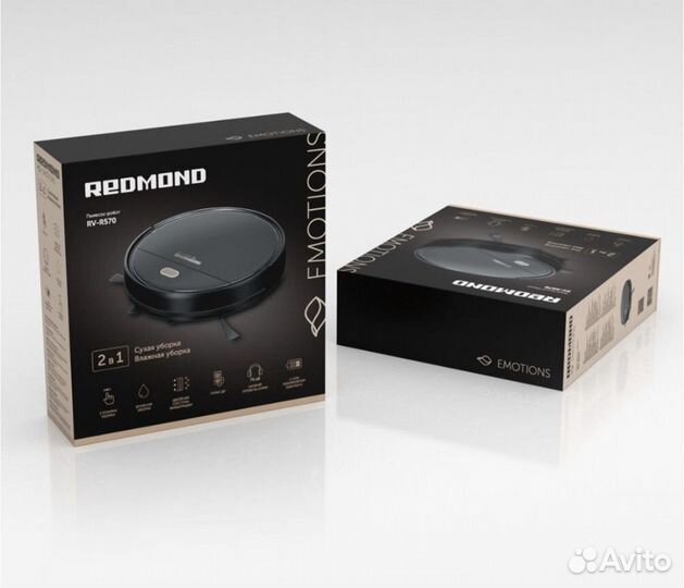 Новый Робот-пылесос Redmond RV-R570