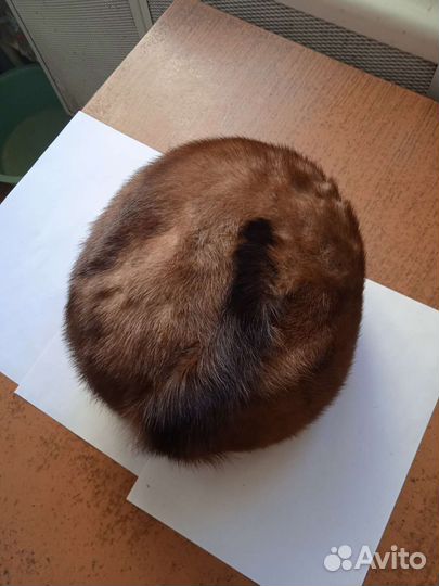 Шапка норковая женская бу