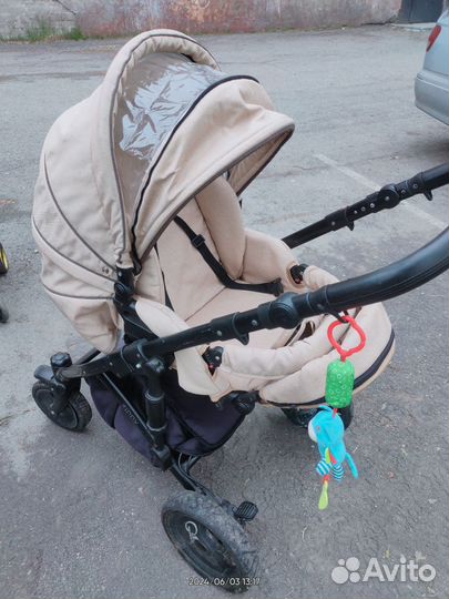 Коляска 2 в 1 бу