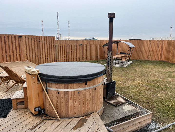 Купель с нагревом воды