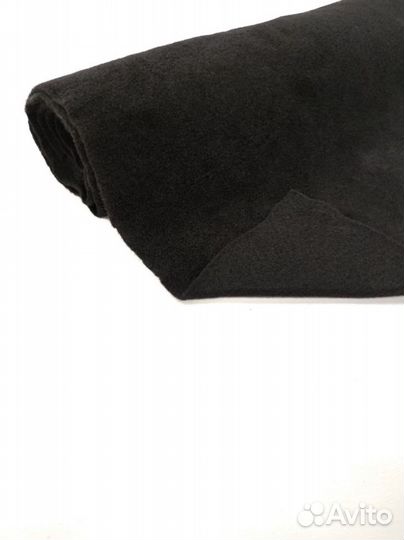 Карпет автомобильный черный (ширина 150 см)