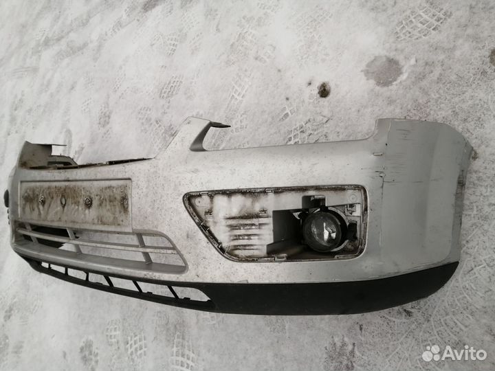 Бампер Передний форд фокус 2 до рестайлинг в сборе