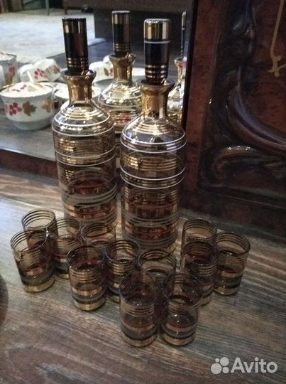 Коньячный набор Богемия Чехословакия