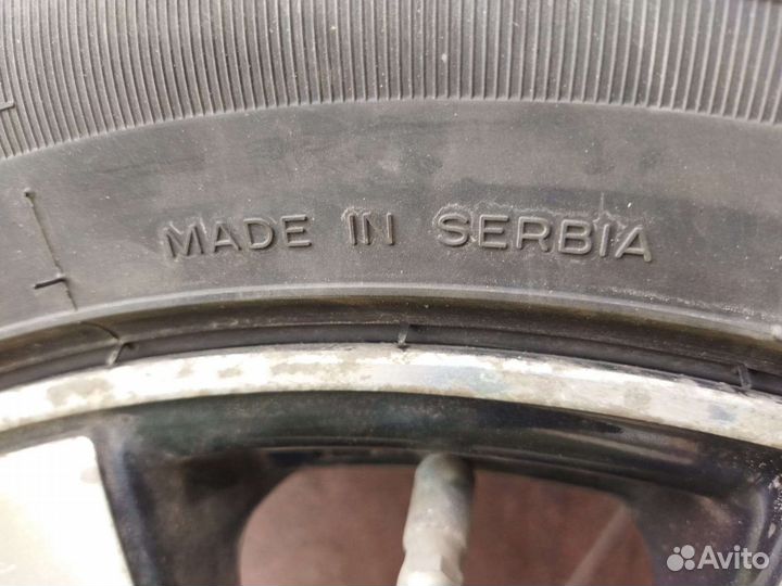 Колеса на Субару 215/55/R17 зима шип