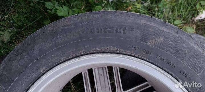 R16 Continental ContiPremiumContact 5 205/60, PCD 5x108 DIA 63.3