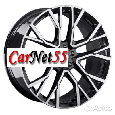 LS Forged 9,5x21/5x120 ET49 D72,6 LS FG07 BKF (ко