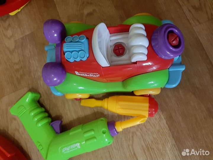 Машины разборные игрушка развивайка