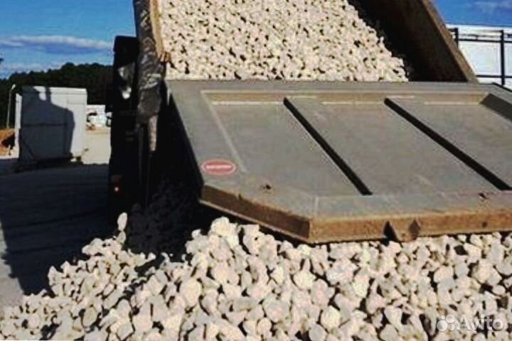 Щебень известняковый с доставкой