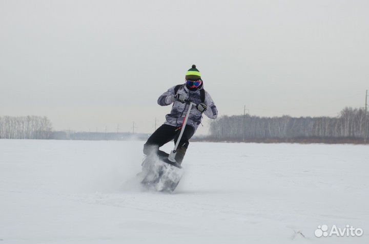 Мотосноуборд 8 л.с